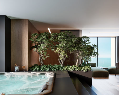 Penthouse no Residencial Harmony Ocean Front